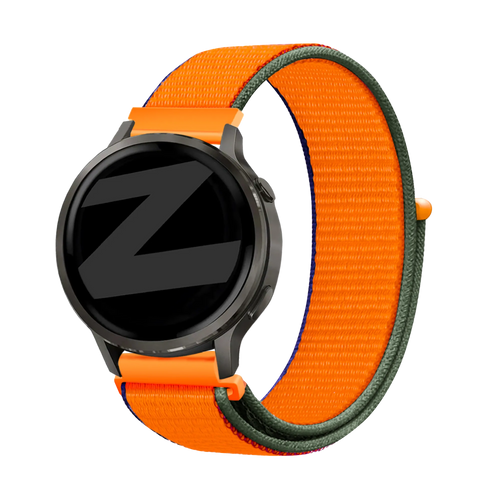 Bandz Garmin Vivomove 3s Nylon Loop Strap (Kumquat)