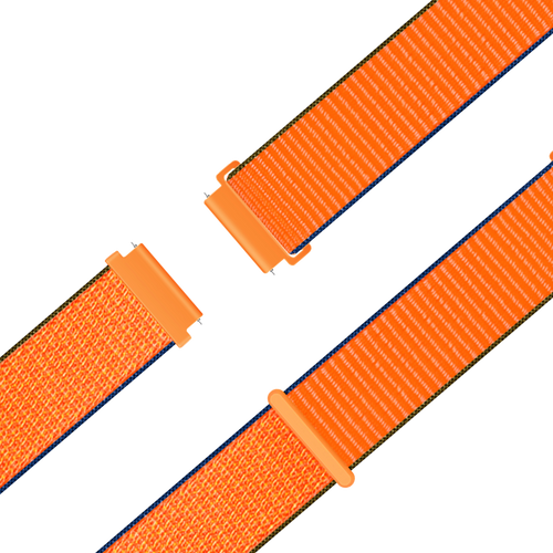 Bandz Garmin Vivoactive 4s Nylon Loop Strap (Kumquat)