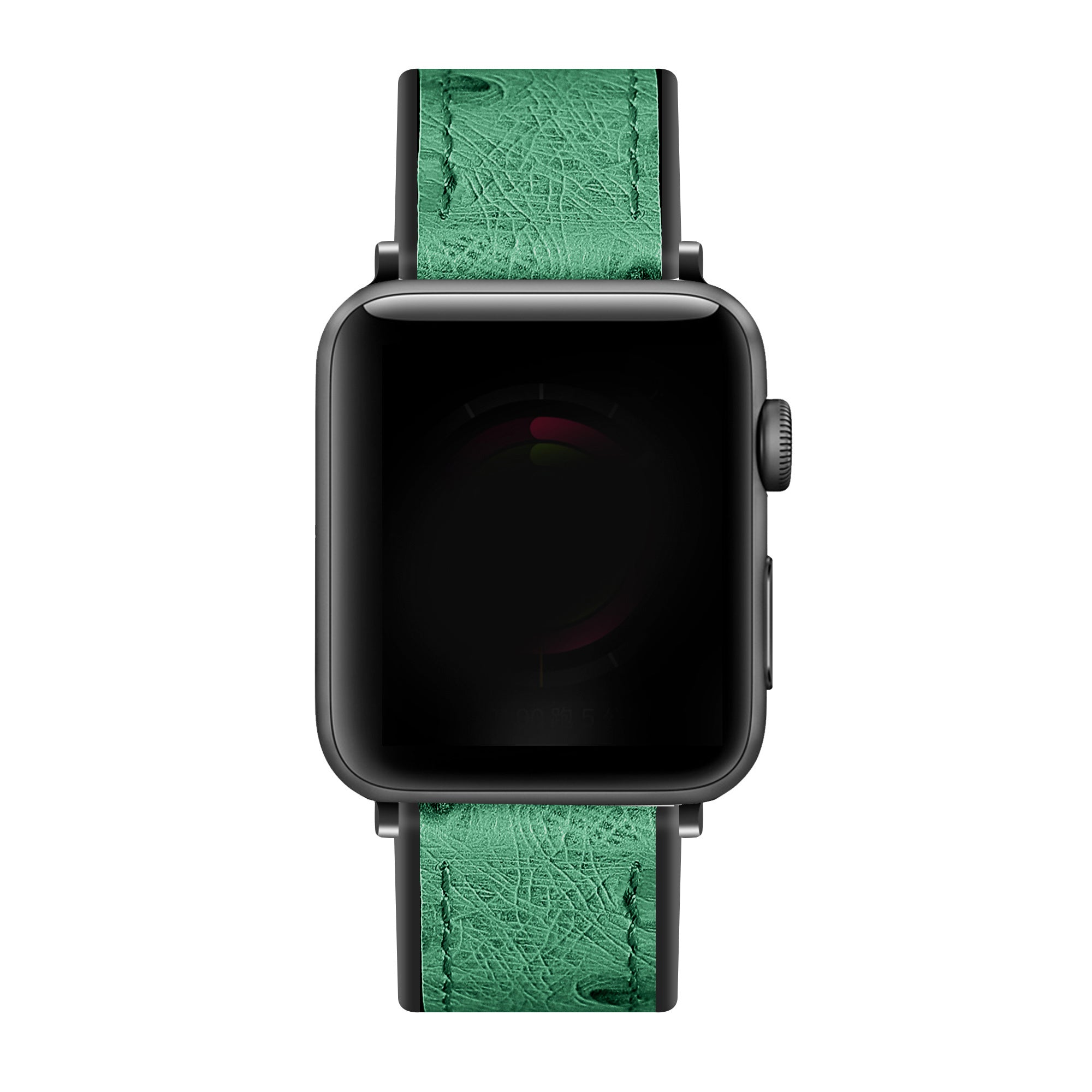 leder-hybridarmband-apple-watch-gruen