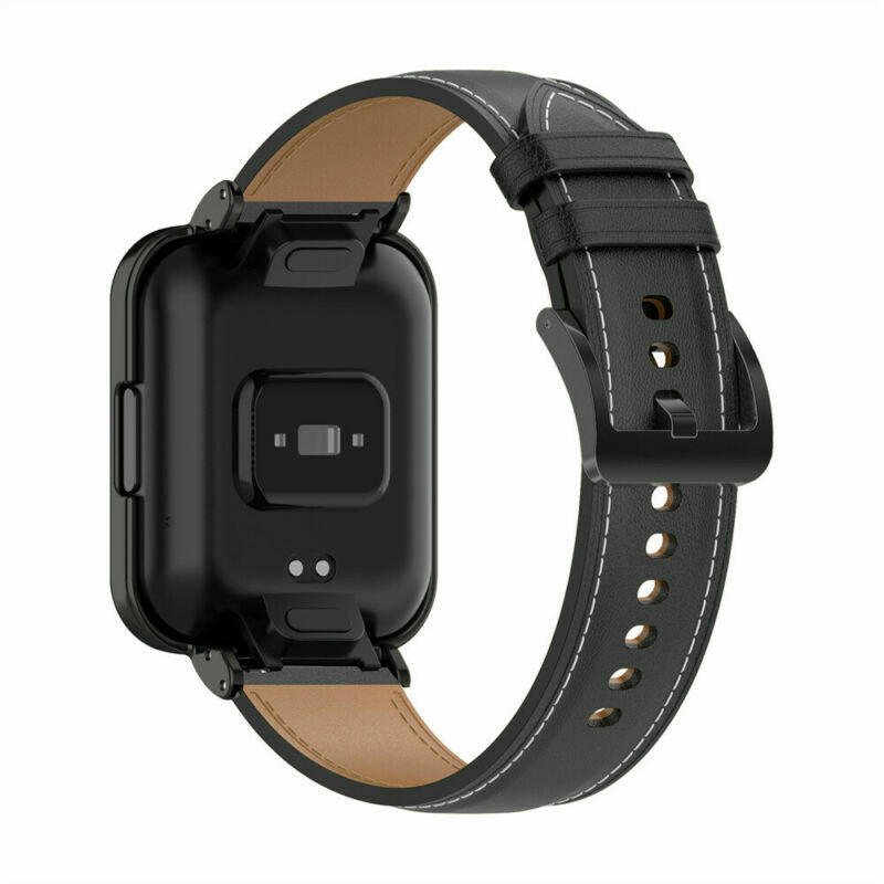 Redmi Watch Lite Leather Strap (Black)