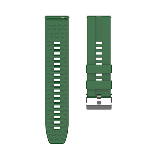 ICE Smart TKS Rectangular 1.41 Silicone Strap 'Extreme' (Army Green)
