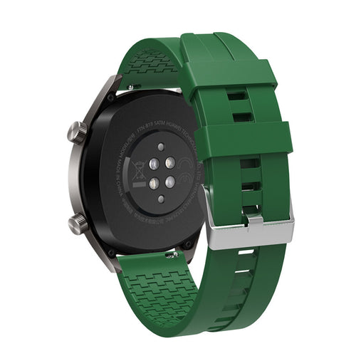 Huawei Watch GT 4 - 46mm Extreme Silicone Strap (Army Green)