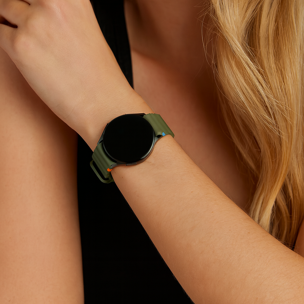 Samsung Galaxy Watch 4 40mm Wave Strap (Army Green)