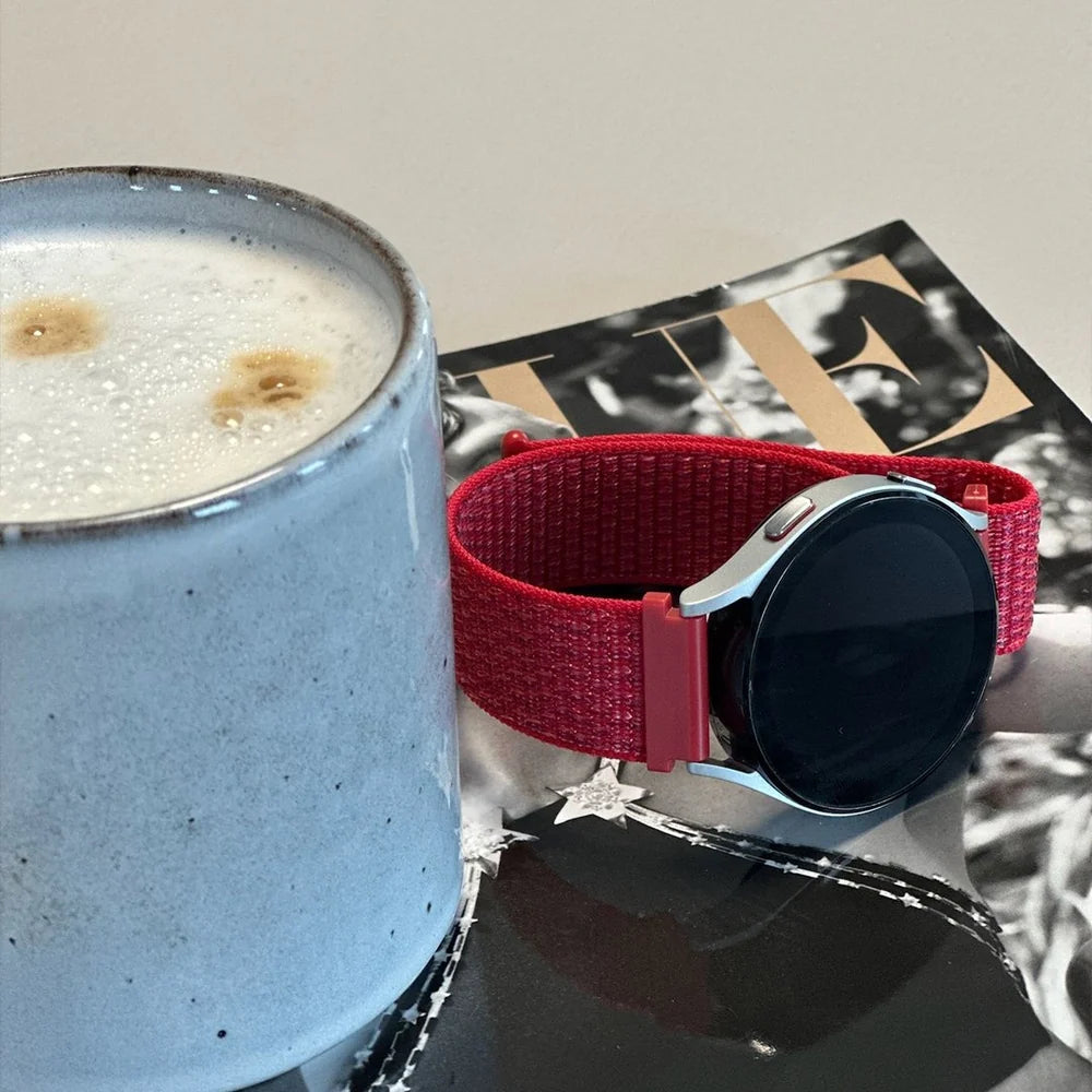 Withings ScanWatch 2 - 38mm Nylon Strap (Red)