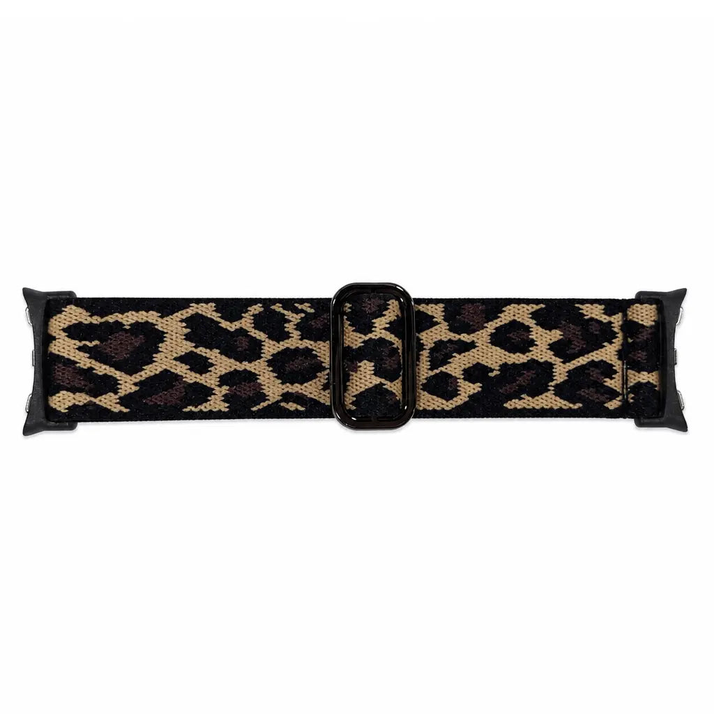 Google Pixel Watch 3 - 41mm Elastic Strap (Leopard)