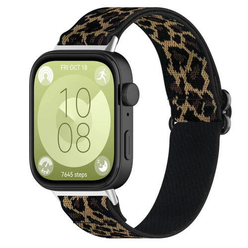 Huawei Watch Fit 3 Elastic Strap (Leopard)