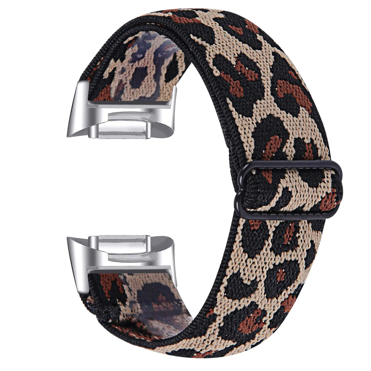 Fitbit Charge 6 Elastic Strap (Leopard)