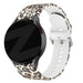 Bandz Samsung Galaxy Watch 6 - 44mm Silicone Strap 'Leopard'