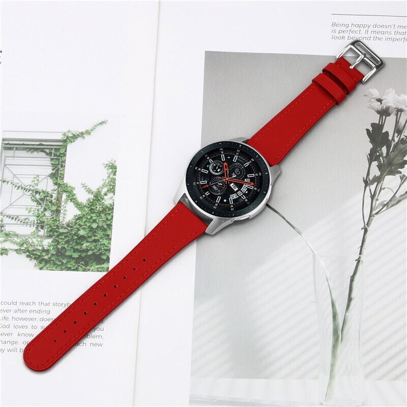 Redmi Watch 5 Lite Modern Leather Strap (Red)