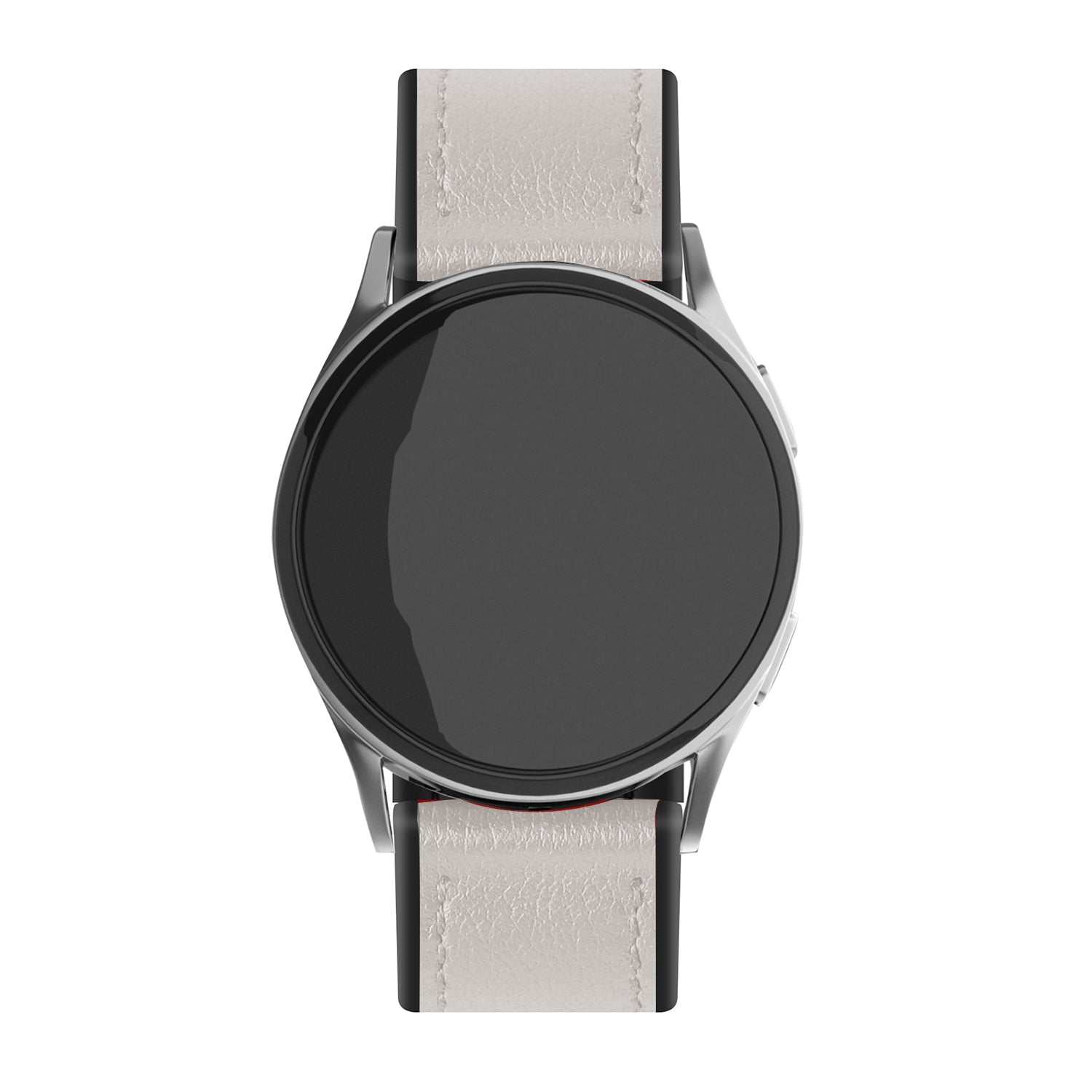 Amazfit Bip U (Pro) Leather Hybrid Strap (White)