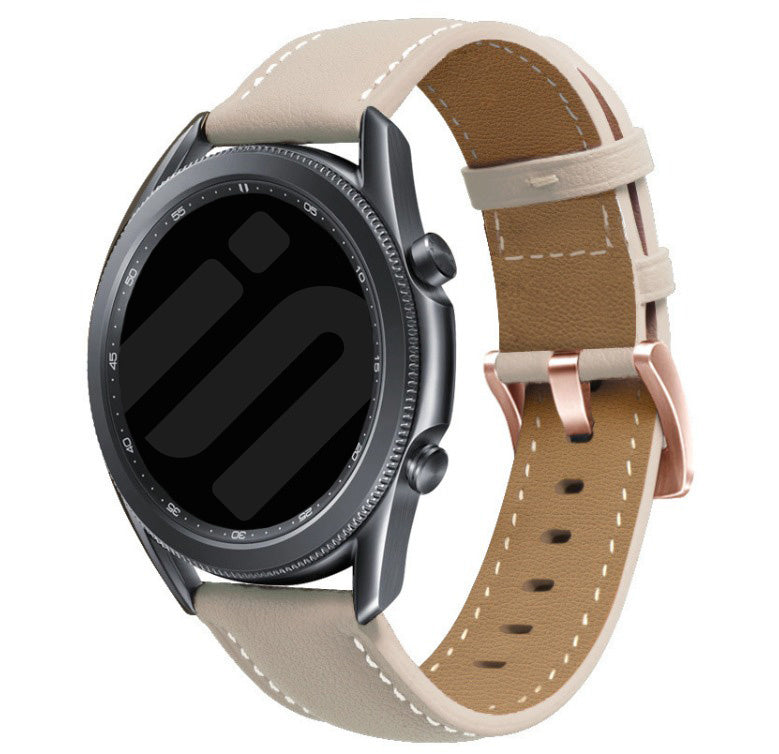 Huawei Watch 5 - 42mm Leather Strap (Beige)