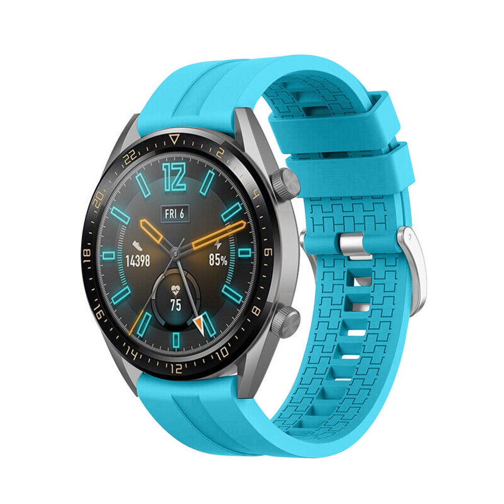 Huawei Watch 5 - 46mm Extreme Silicone Strap (Light Blue)