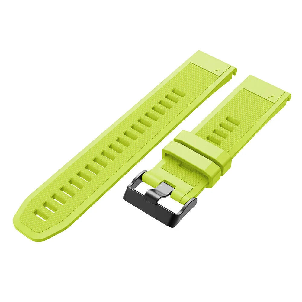 Garmin Tactix 8 - 47mm Silicone Strap (Light Green)