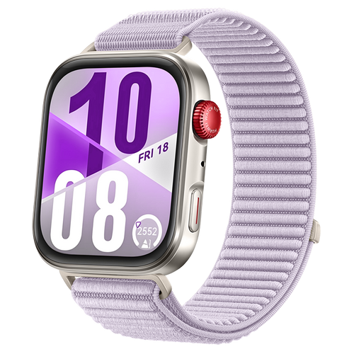 Huawei Watch Fit 3 Nylon Wave Strap (Light Purple)