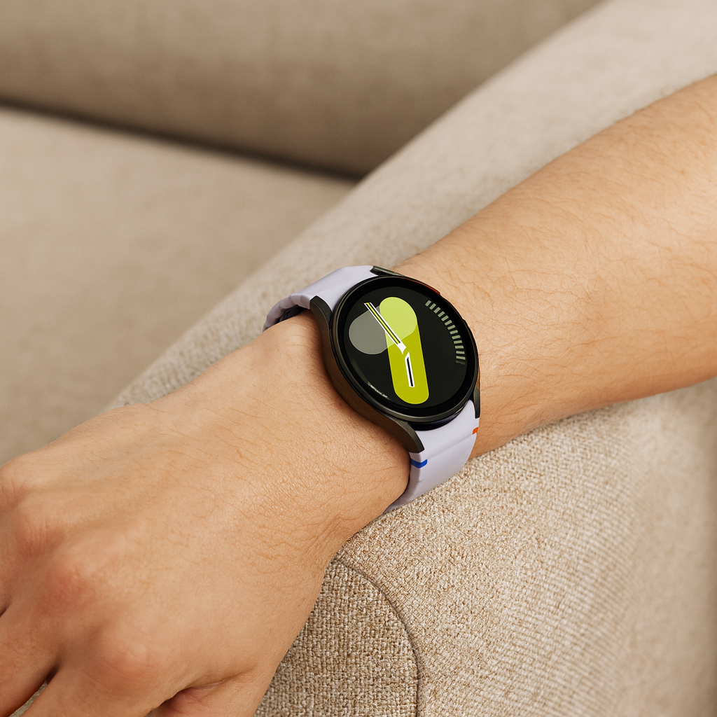 Samsung Galaxy Watch 4 40mm Wave Strap (Light Purple)