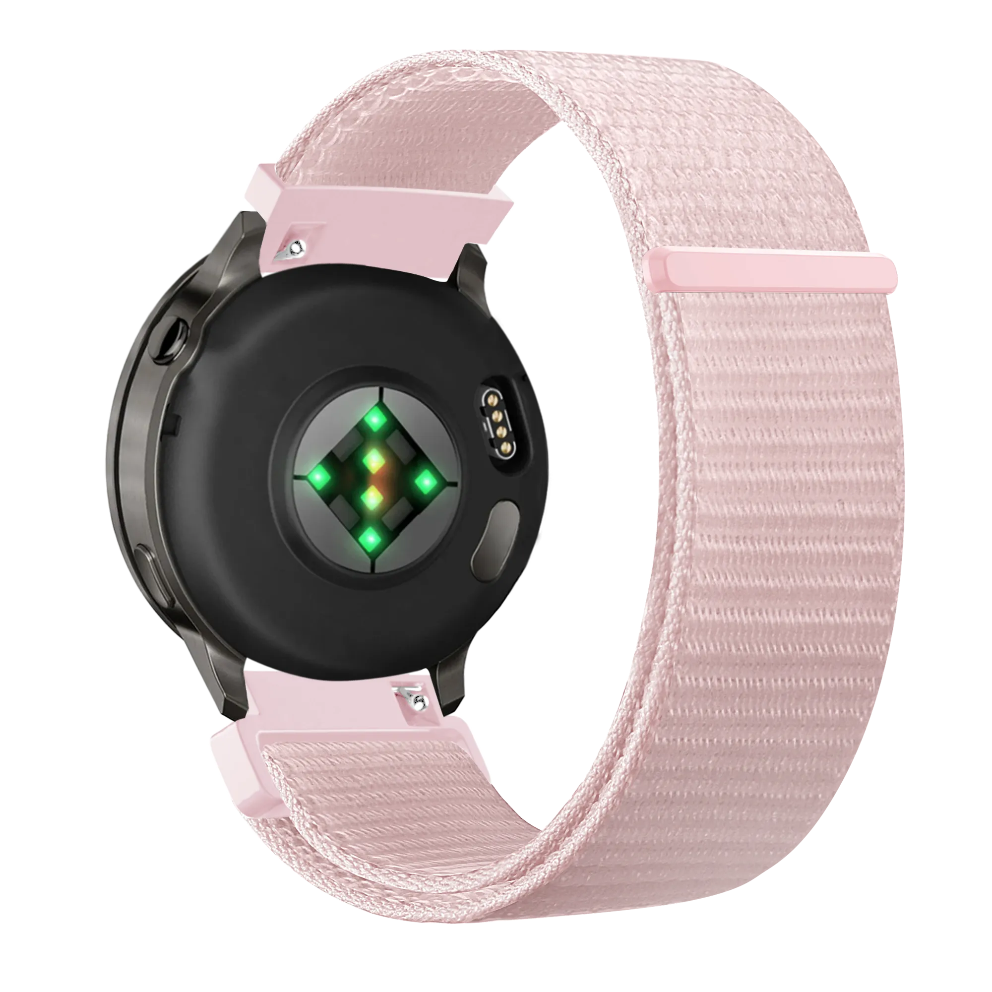 Bandz Garmin Venu 3s Nylon Loop Strap (Light Pink)