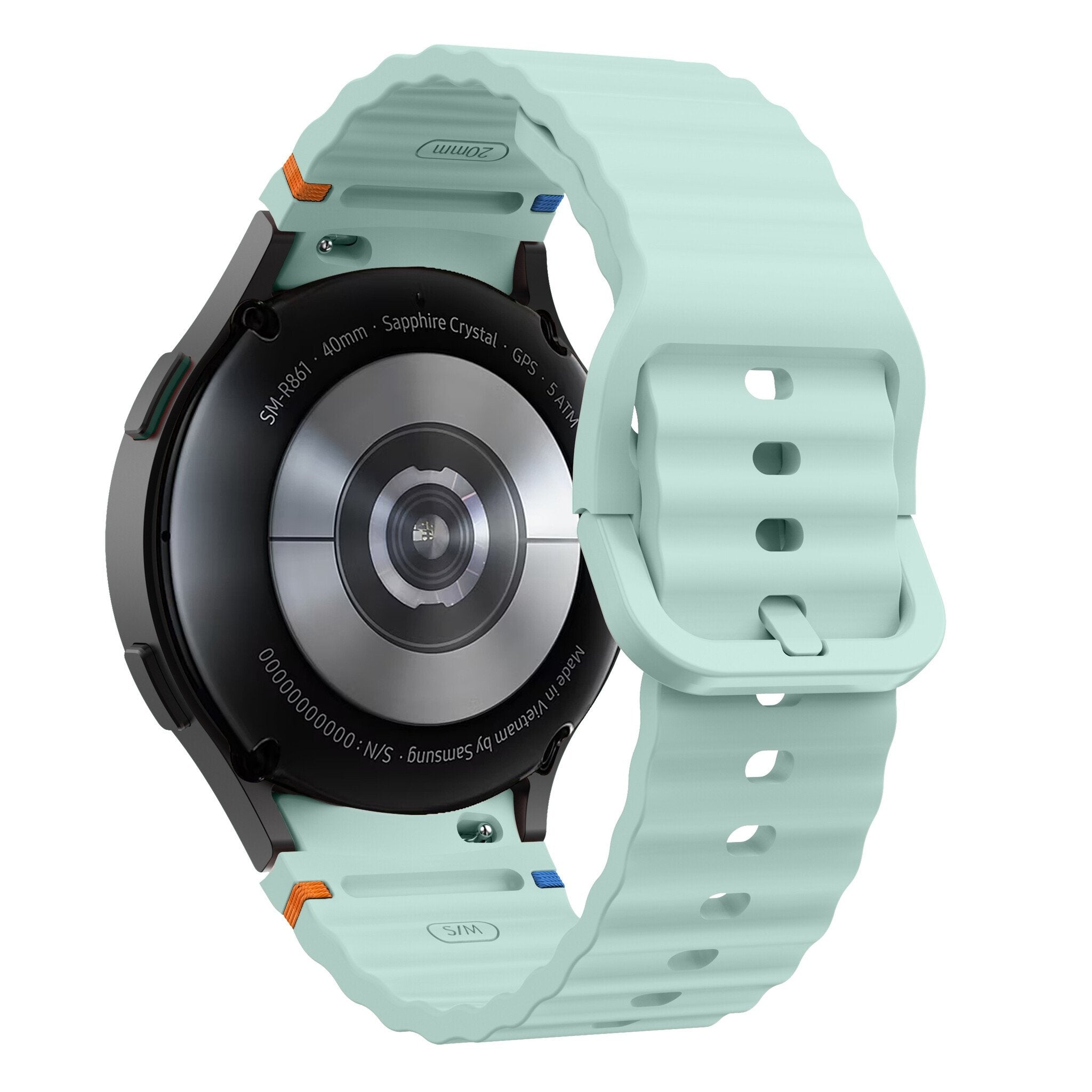 Samsung Galaxy Watch FE Wave Strap (Light Green)