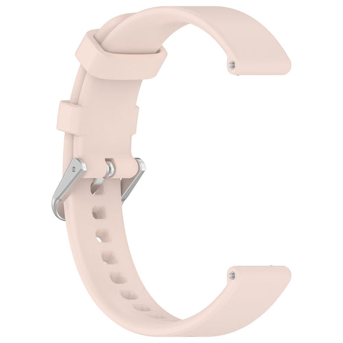 Pebble Round 2 - 14mm Silicone Classic Strap (Light Pink)