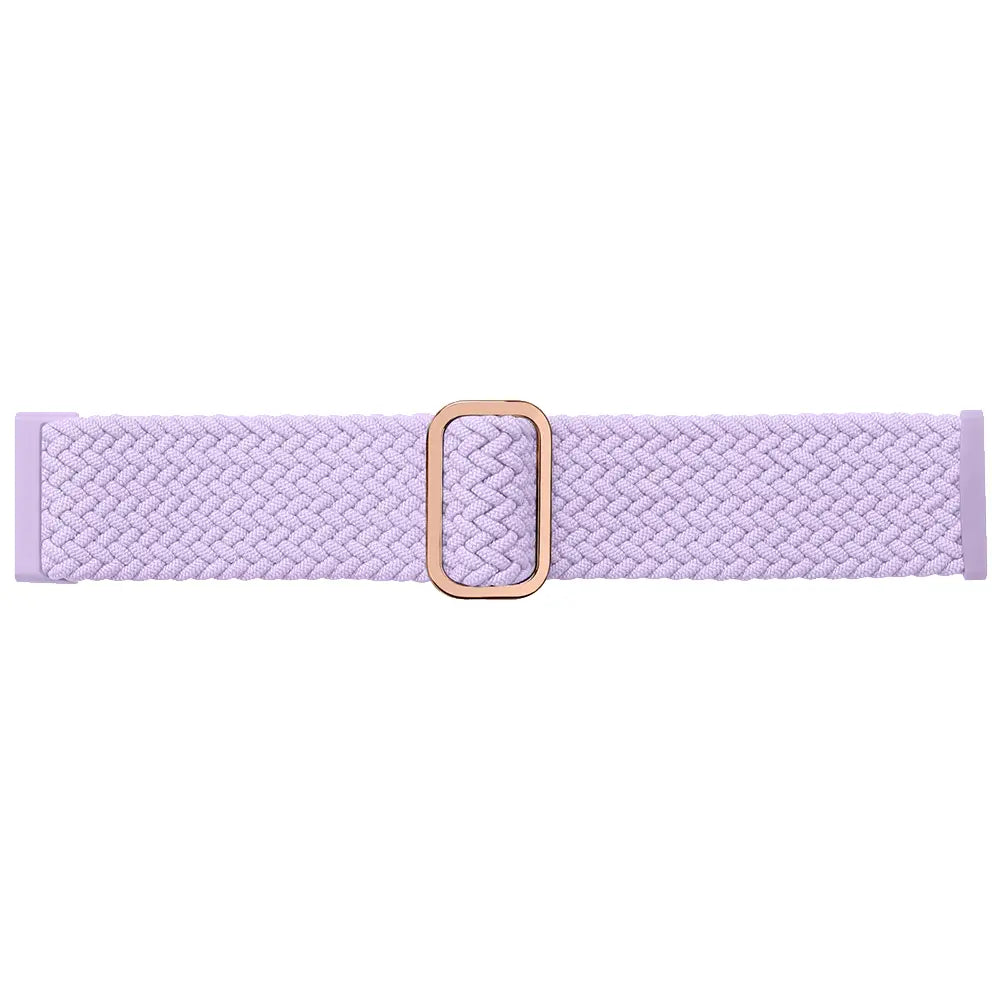 Fitbit Versa 3 Adjustable Woven Strap (Light Purple)