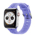 Apple Watch Patterned Silicone Strap (Lilac)