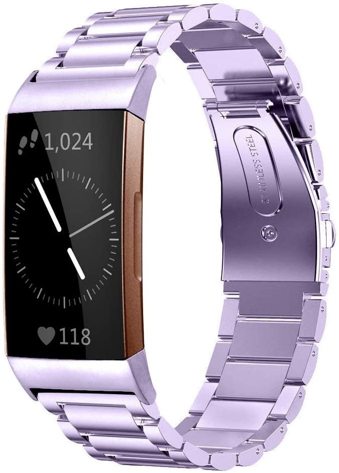 Fitbit Charge Steel Strap (Purple)