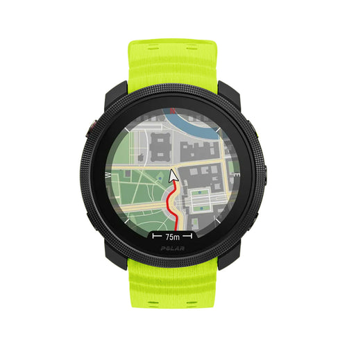 Polar Vantage M Silicone Grain Strap (Lime)