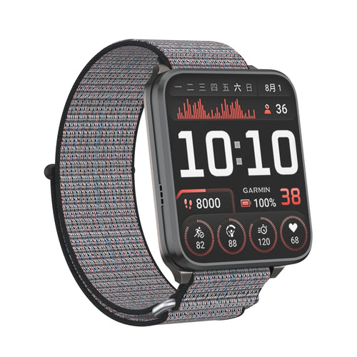 Garmin Venu X1 Nylon Strap (Greyblue)