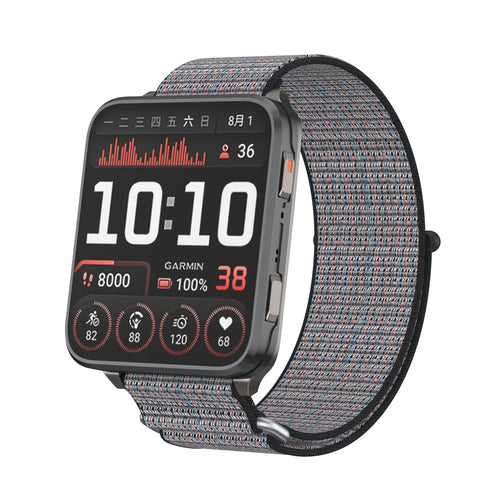 Garmin Venu X1 Nylon Strap (Greyblue)