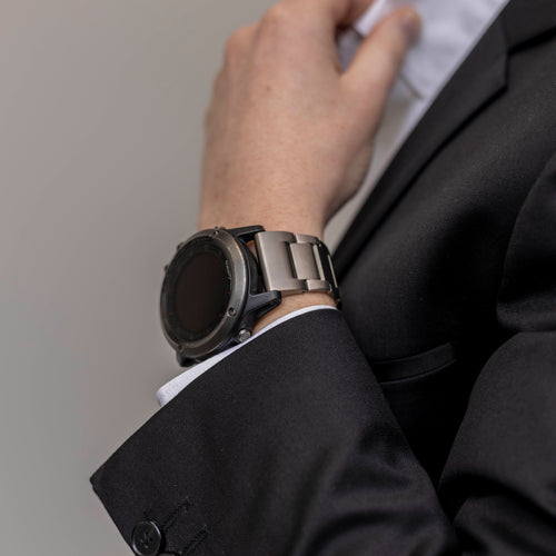 Garmin Epix Pro (Gen 2) 51mm Magnetic Titanium Strap (Silver)