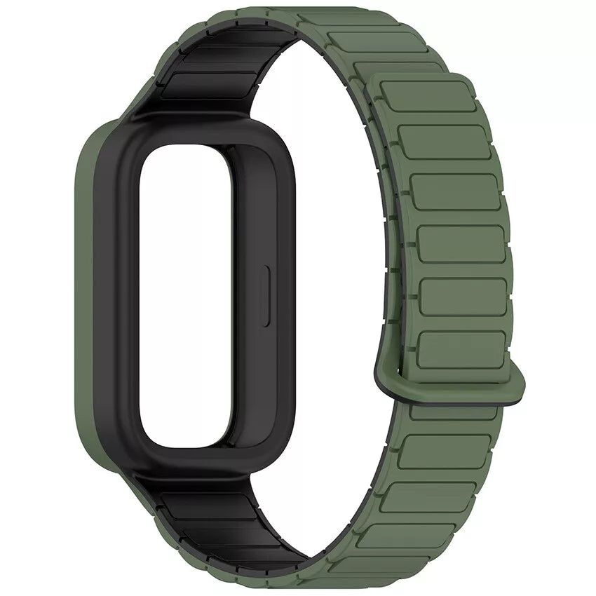 Xiaomi Smart Band 9 Active Magnetic Silicone Strap (Army Green)