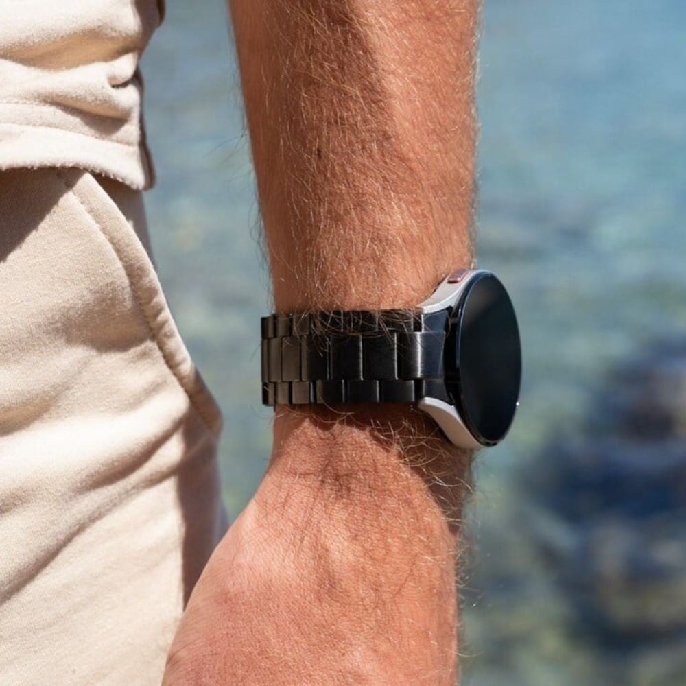 Samsung Galaxy Watch FE Titanium Strap (Black)