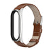 Xiaomi Mi Band 6 Modern Leather Strap (Brown)