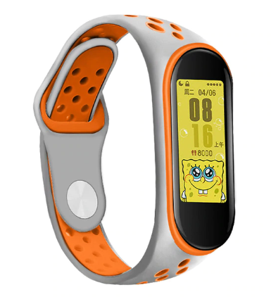 mi-band-5-sport-band-grijs-oranje-1