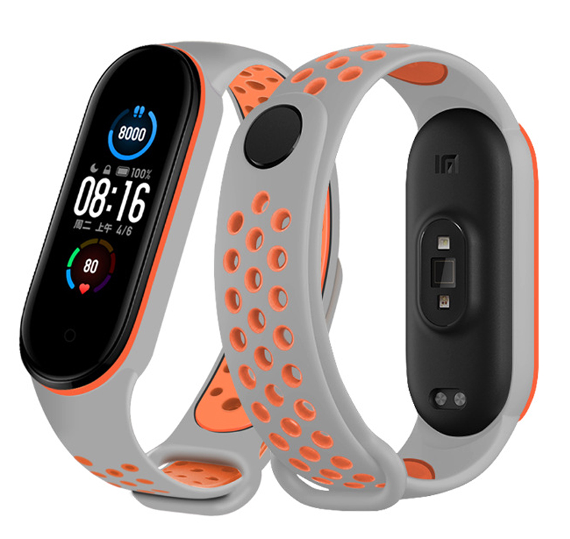 mi-band-5-sport-band-grijs-oranje-2