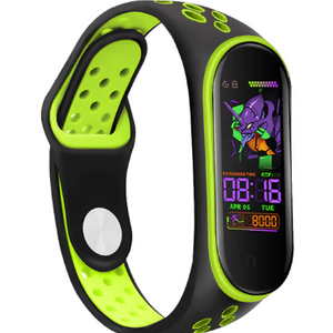 mi-band-5-sport-band-zwart-groen