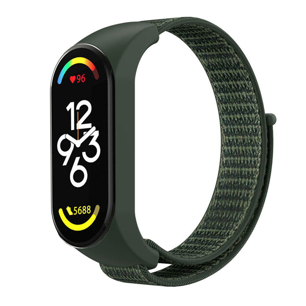 mi-band-7-nylon-bandje-legergroen