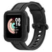 Xiaomi Mi Watch Lite Silicone Strap with Frame (Black)