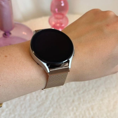 xoxo Wildhearts Samsung Galaxy Watch 42mm Milanese Strap (Rose Pink)