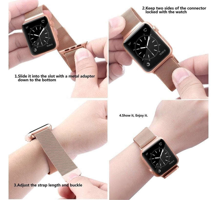 milanese-band-bevestigen-op-een-apple-watch