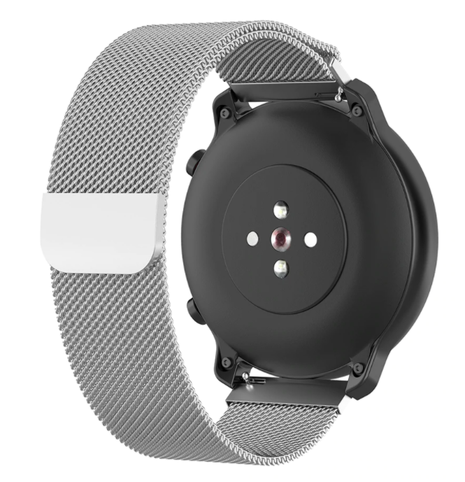 Garmin Forerunner 255 Milanese Strap (Silver)