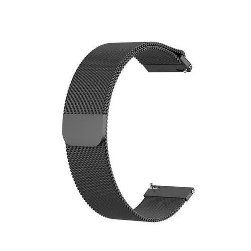 Fossil Gen 4 Venture (HR) Milanese Strap (Black)