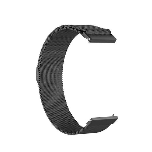 Fossil Gen 4 Venture (HR) Milanese Strap (Black)