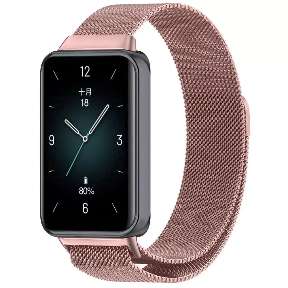 Honor Band 9 Milanese Strap (Pink)