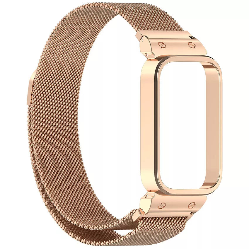 Xiaomi Smart Band 9 Active Milanese Strap (Rose Gold)