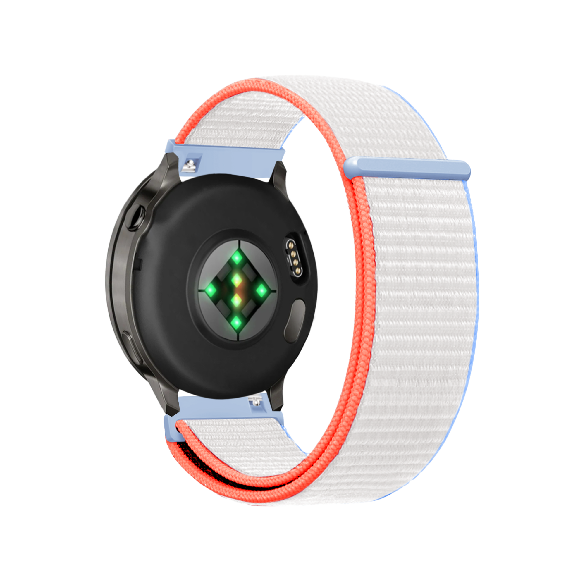 Bandz Garmin Venu 2s Nylon Loop Strap (Milk White)