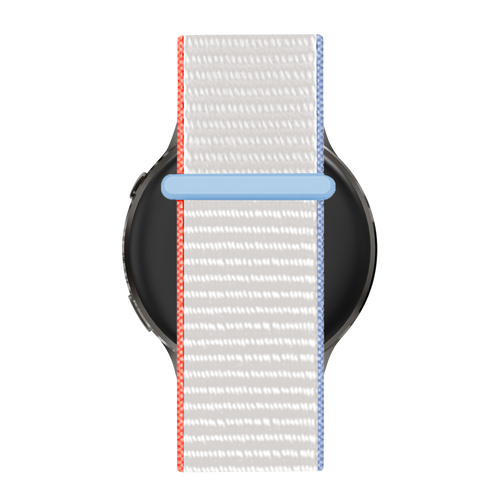 Bandz Garmin Forerunner 265s Nylon Loop Strap (Milk White)