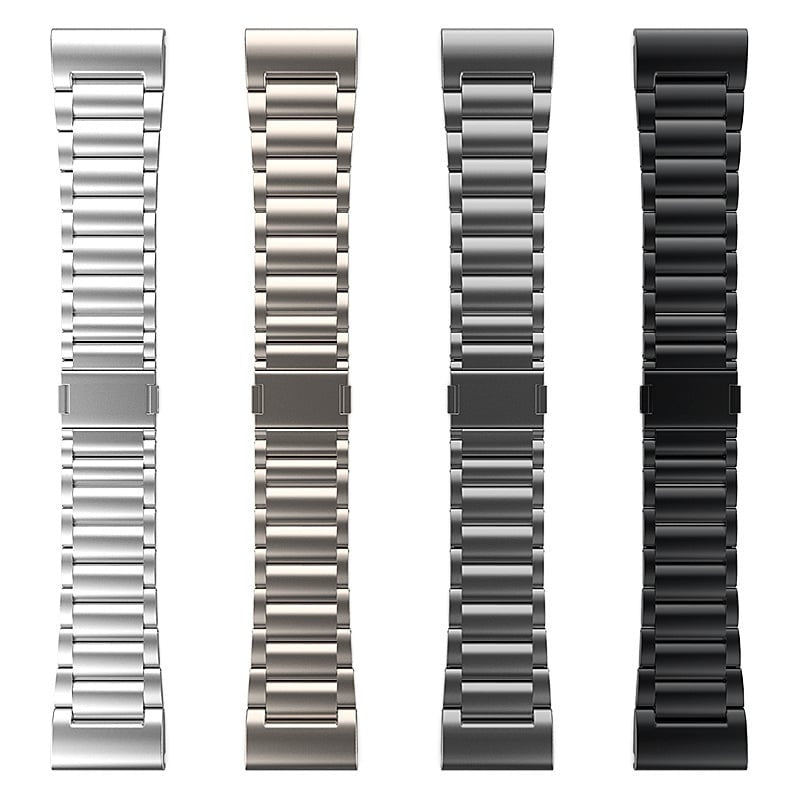Garmin Fenix E Magnetic Titanium Strap (Black)