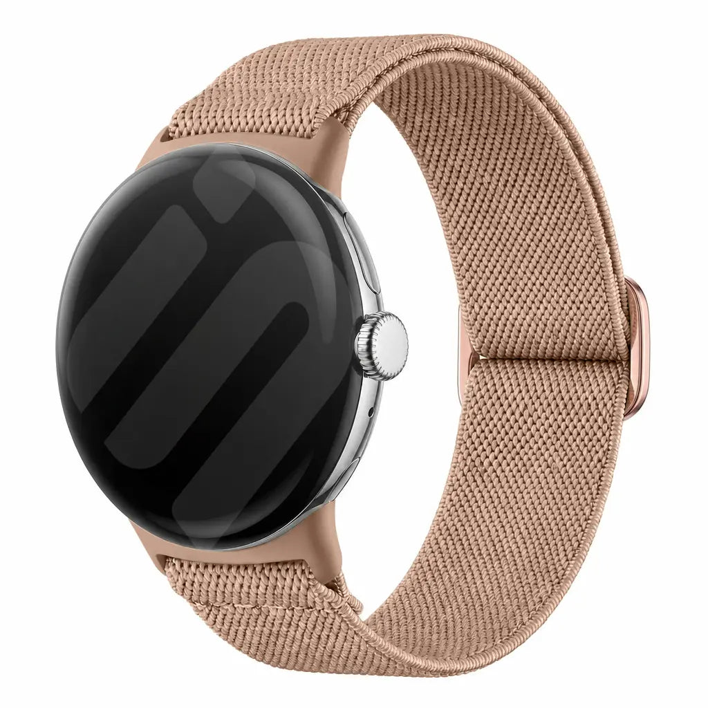 Google Pixel Watch 4 - 41mm Elastic Strap (Pink)