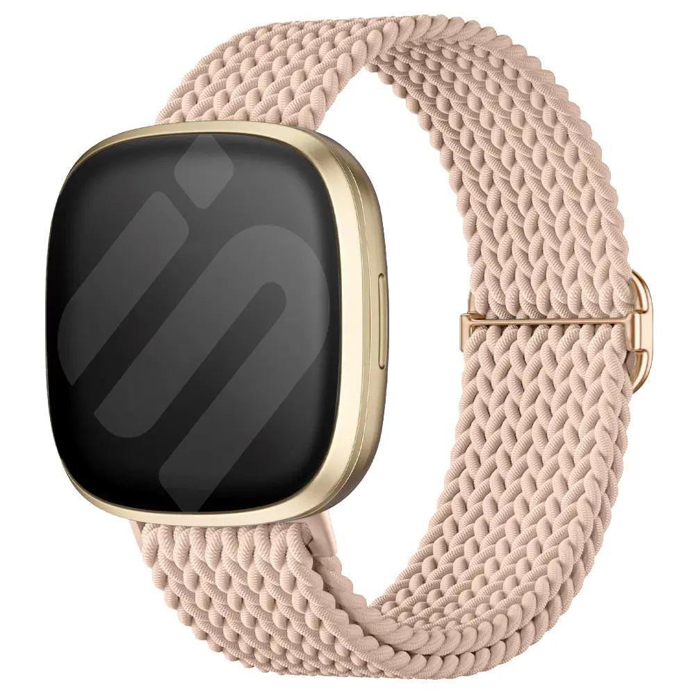 Fitbit Sense Adjustable Woven Strap (Pink)
