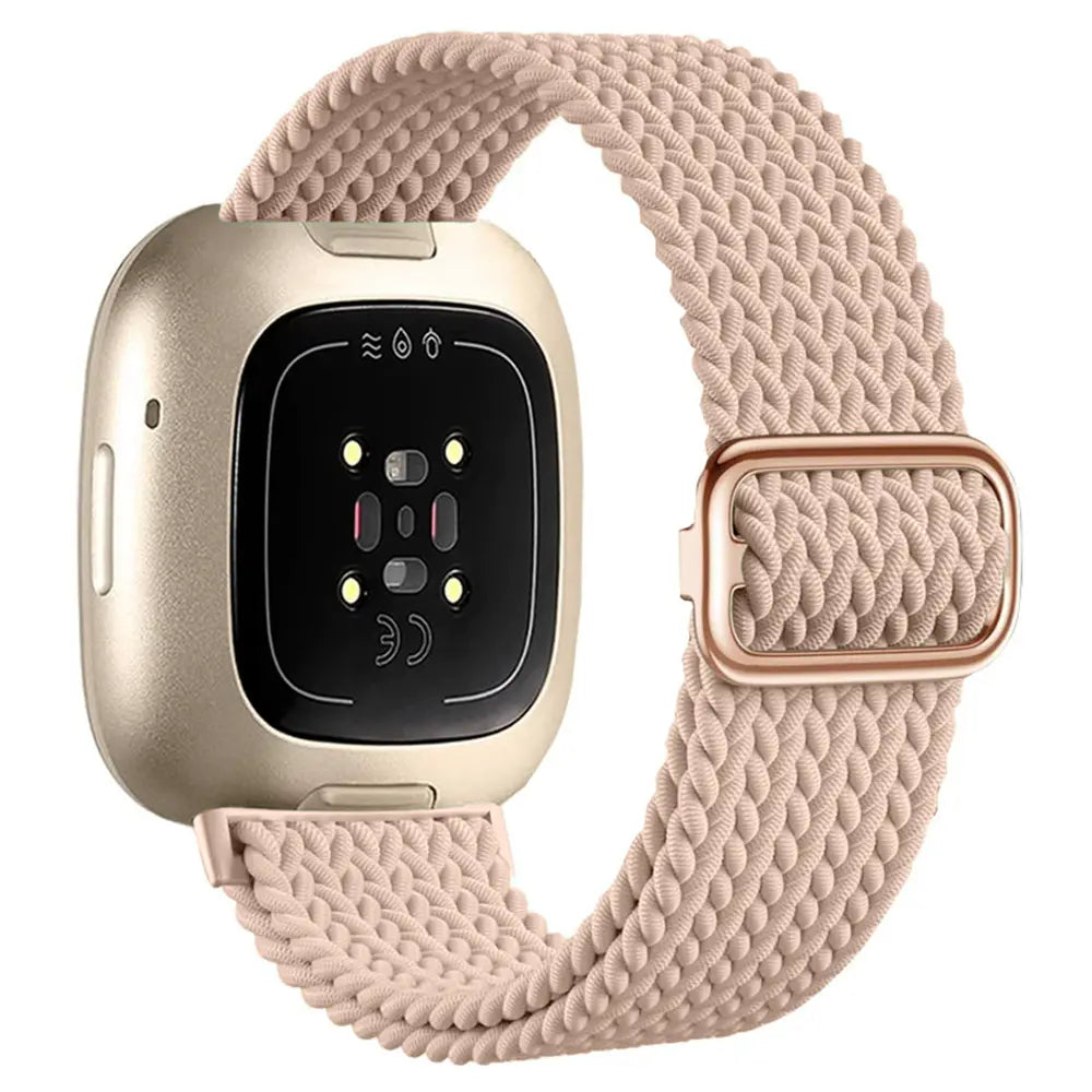 Fitbit Sense Adjustable Woven Strap (Pink)